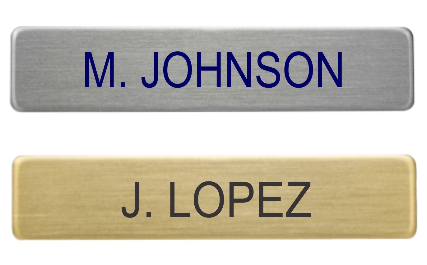 Metal Name Tag