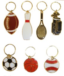 Personalized Sport Key Chains