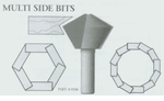 1/2 shank dia., Multi side router bit 3506