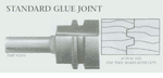 1/2 shank dia., Standard Glue Joint router bit 3354