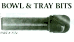 Bowl & Tray router bits