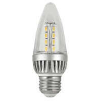 Lights of America HIGH POWER LED Chandelier Bulb (2325LED-LF4) - Uses Only 2 Watts