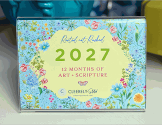 2027 Calendar with Acrylic Stand