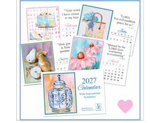Servants Heart 2027 Calendar Refill