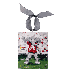 Alabama Big Al Block Ornament
