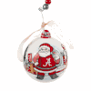 Alabama Happy Holidays Santa Ornament