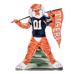 Auburn Aubie Acrylic Block