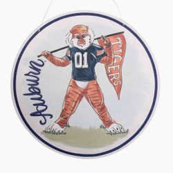 Auburn Mascot Retro Burlee