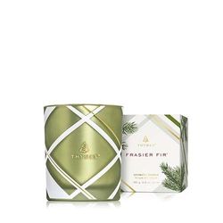 Frosted Plaid Poured Candle 6.5 oz.