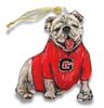 Georgia Bulldog Acrylic Ornament
