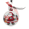 Georgia Happy Holidays Santa Ornament