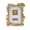 Gold Floral Spray 5 x 7 Frame