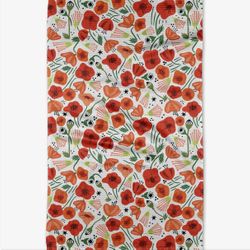 Poppy Power Tea Towel
