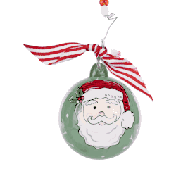 Santa Face Ornament