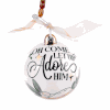 Oh Come Let Us Adore Him Ornament
