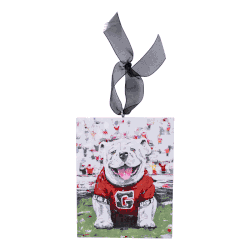 Georgia UGA Block Ornament