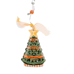 Tennessee Go Big Orange Christmas Tree Puff Ornament