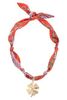 Briar Pave Clover Scarf Necklace