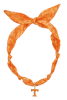 Tennessee Vols Logo Bandana Scarf Necklace
