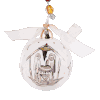 Gold Star Oh Holy Night Ornament