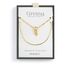 Heart And Cross Gold Layered Charm Necklace Heart And Cross Gold Layered Charm Necklace