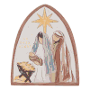 Natural Nativity Wood Block