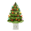 Vintage Green Tree Night Light