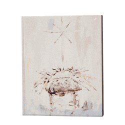 Baby Jesus In Manger Acrylic Block