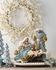 Holiday Tidings Blue & Gold Holy Family
