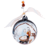Starry Night Nativity Ornament
