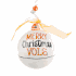University of Tennessee Merry Christmas Santa Ornament