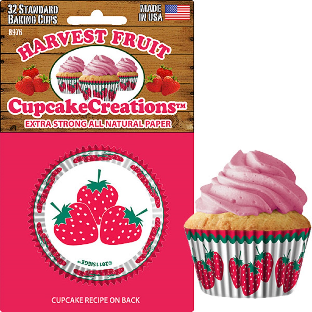 89762 Cupcake Creations, No Muffin Pan Required Baking Cups