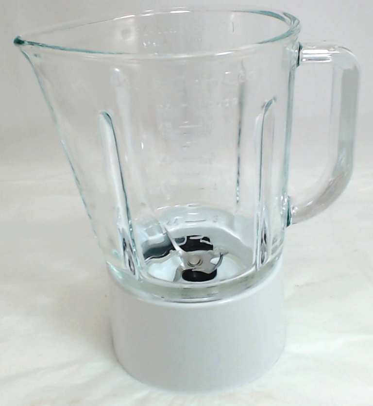 W10279528 Kitchenaid Blender Glass Jar Assembly White
