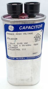 Microwave High Voltage Capacitor, 2100 vac, 1.05 mfd uf, 13QBP21105