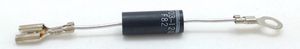 Microwave High Voltage Diode, #8 Ring X 1/4" Female Quick Disconnect, 11QBP0236