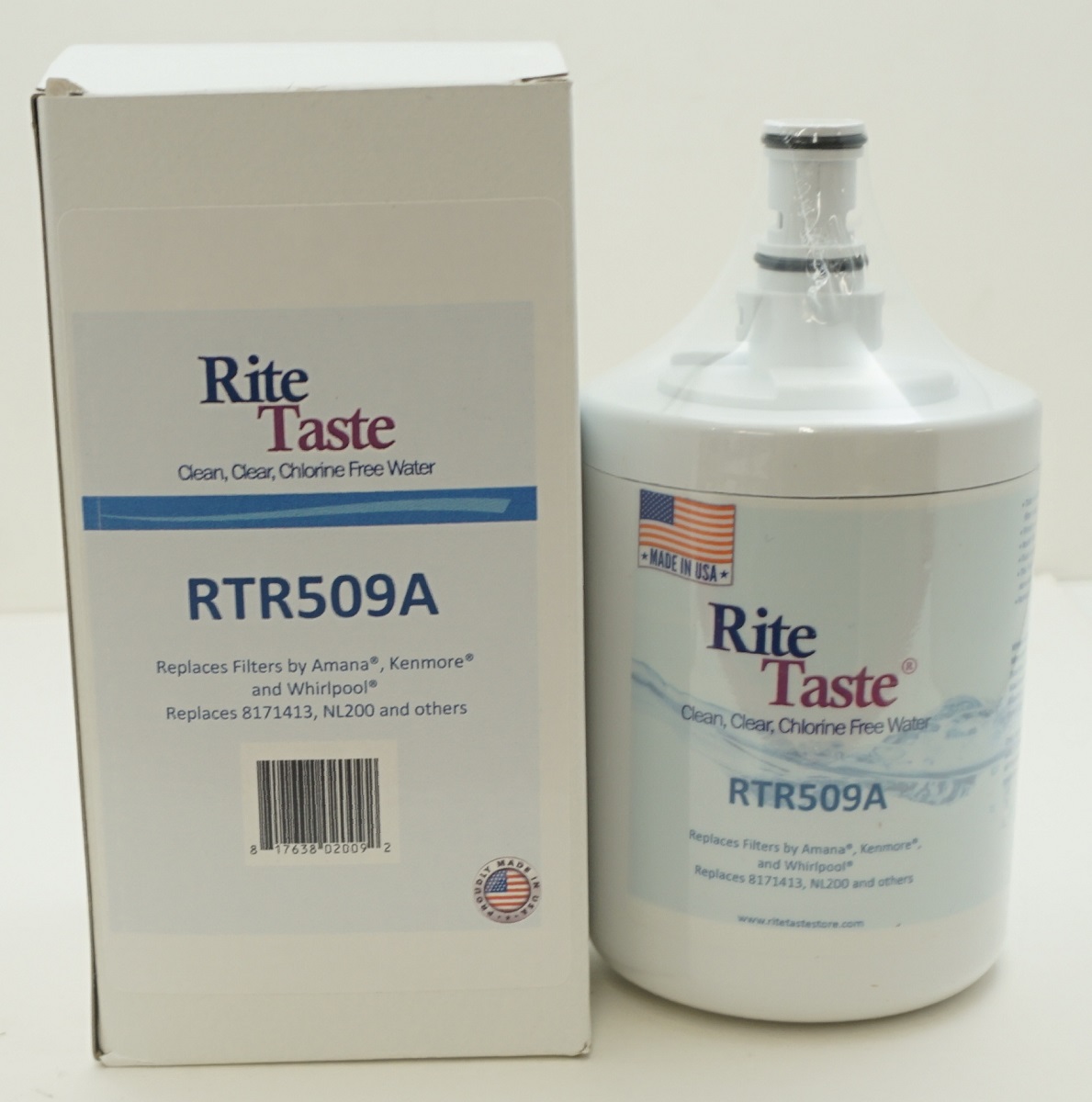 RTR509A Refrigerator Ice & Water Filter for Whirlpool
