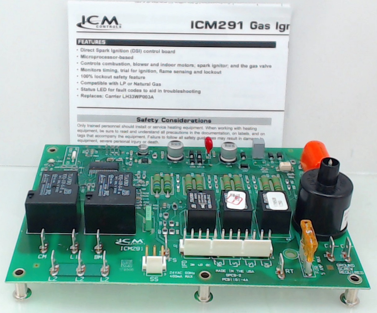 ICM291 Spark Ignition Control Board for Carrier