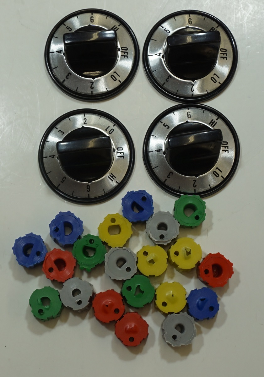 RK100 Supco Universal Electric Range Knob Kit