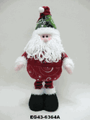 12" Christmas inflexible Santa