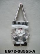 15" Christmas Santa Handbag