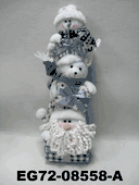 22.5" Christmas Santa - Bear - Snowman  Chain