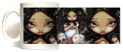 Angel De Los Muertos Mug by Artist Jasmine Becket Griffith 11oz Coffee Mugs Microwave and Dishwasher Safe