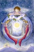 Baby Christ by Sara M. Butcher 8"x10" Ceramic Art Tile with recessed hangers for tabletop or wall hanging purposes Baby Christ by Sara M. Butcher 8"x10" Ceramic Art Tile with recessed hangers for tabletop or wall hanging purposes