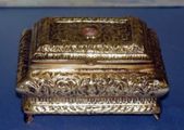 Beautiful Bronze Jewelry Small Box Made in Spain Beautiful Bronze Jewelry Small Box Made in Spain