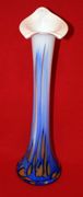 Beautiful Gorgeous Alicja Poland Hand Made Mouth Blown Flower Vase