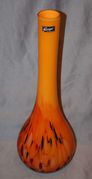 Beautiful Gorgeous Alicja Poland Hand Made Mouth Blown Flower Vase