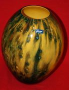 Beautiful Gorgeous Alicja Poland Hand Made Mouth Blown Flower Vase