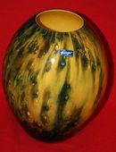 Beautiful Gorgeous Alicja Poland Hand Made Mouth Blown Flower Vase