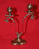 Beautiful Hand Made Bronze Portugal Old Fashion Candleholder