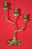 Beautiful Hand Made Bronze Portugal Old Fashion Candleholder